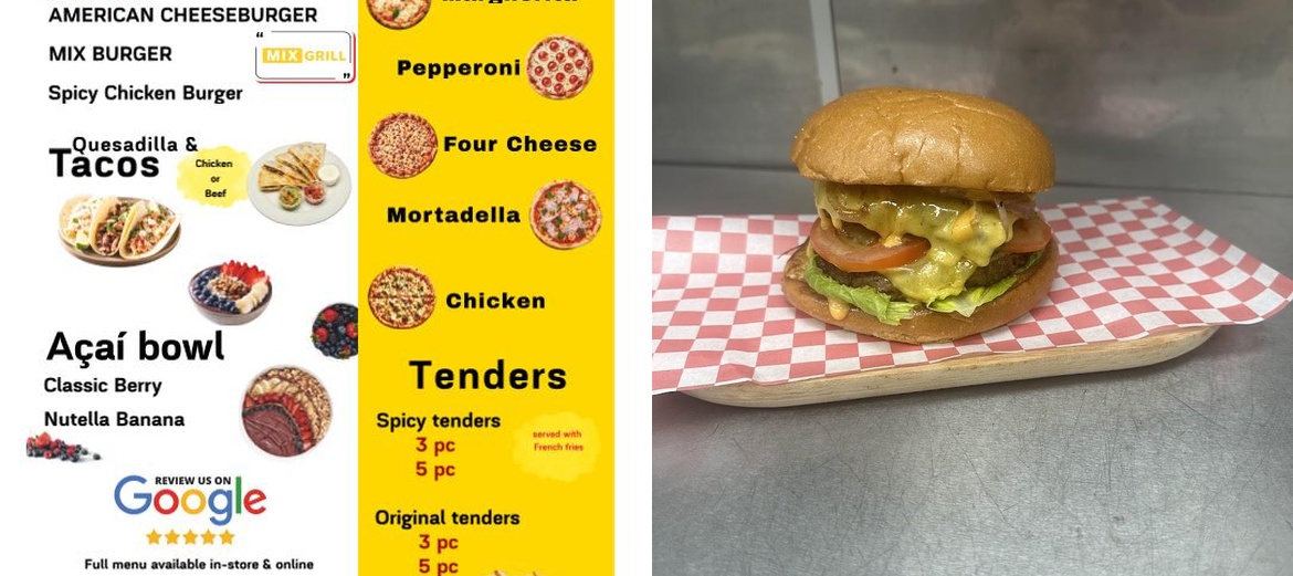 Mix Grill Menu